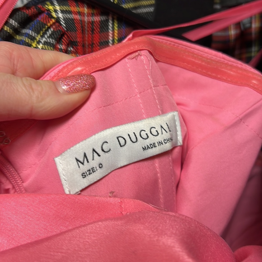 Mac Duggal Pink Mini Dress - Picture 6 of 6